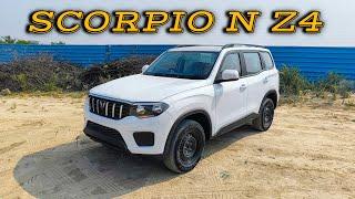 Mahindra Scorpio N Z4  सबसे value for money variant