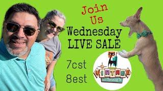 LIVE SALE Wednesday