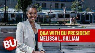 Boston University President Melissa L. Gilliam Answers Your Questions | Q&A Session