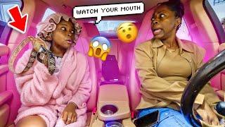 ACTING LIKE IM THE MOMMA TO SEE HOW MY MOM REACTS