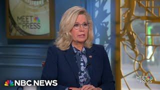 Liz Cheney says she regrets her past support for Donald Trump: Full interview