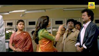 ரஜினி விஜயசாந்தி குஷ்பூ சூப்பர்ஹிட் சீன்ஸ் # Mannan Movie Scenes # Tamil Best Scenes