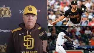 Mike Shildt on Padres rotation questions, spring training and addition of Jason Heyward & Connor Joe