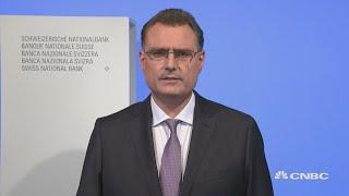 Willing to intervene further in foreign exchange markets, Swiss National Bank president says
