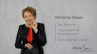 Whitney Breer - Top Speaker | Organizational Development  | Performance Coach