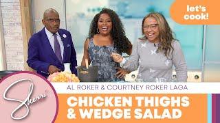 Al Roker & Courtney Roker Laga  | Let’s Cook | Sherri Shepherd