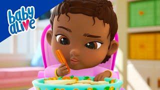 Baby Alive Official  Dolls Lunch Time RoutineKids Videos