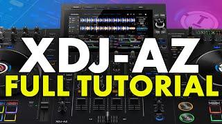 AlphaTheta XDJ-AZ Full Video Manual & Training Tutorial - Tips & Tricks