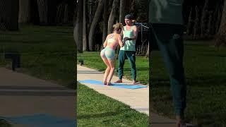 Bugworkout sport In Russia #Prank #Sport#Yoga #Shorts #yoga challenge #Workout#Russia gym Trending