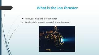 Electrostatic Thrusters