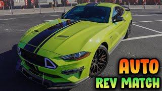 HOW GOOD IS THE AUTO REV MATCH IN A MODERN MUSTANG GT? (6 SPEED MANUAL TRANSMISSION) #FORD #REVMATCH