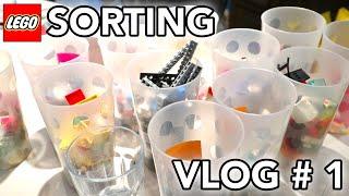 Sorting my LEGO Collection - Sorting VLOG 1