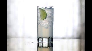 Perfect Gin and Tonic with Premium Ingredients