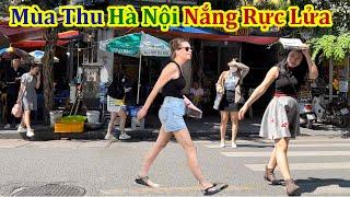 Hanoi life - Cảnh Mùa Thu Nắng Chói Chang Phố Khâm Thiên Lên Phố Cổ Hà Nội