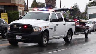 VERY RARE State Parks Rangers Responding to a SINKING BOAT!