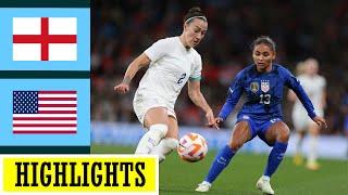 USA vs England Highlights | Women's Football Friendly International | 11.30.2024