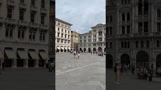 Unity of Italy Square in Trieste #shorts