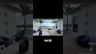 Outdoor Entertaining Space with Stunning View #retirementhome #luxuryliving #floridahomes