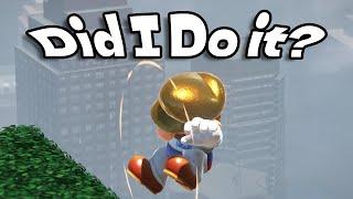 I Tried an Insanely Hard Trickjump(Super Mario Odyssey)