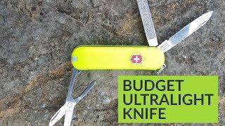 Awesome UL knife for the Appalachian trail!!! ( Victorinox Swiss Army Classic SD)