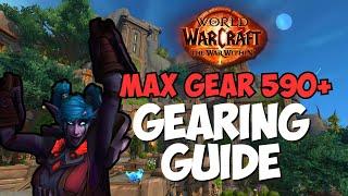 Ultimate Guide GEARING at level 80 IN WOW! The War Within