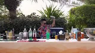 Bartender show flair Dubai by Sunnat Tolipov +971585942096