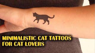 Minimalistic Cat Tattoos For Cat Lovers | TATTOO WORLD