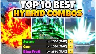 Top 10 Hybrid Combos in Blox Fruits update 23