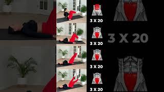 FUNCIONA! Vientre Plano | Abdomen Bajo | 4 Ejercicios   #vientreplano #abdomen #abdomenbajo #tips