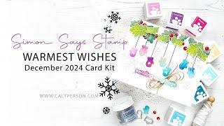 Simon Says Stamp - December 2024 Card Kit - Warmest Wishes