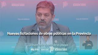 ️ Nuevas licitaciones de obras públicas en la Provincia | Carlos Bianco desde Gobernación