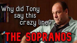 Exploring Tony's Weirdest Line in The Sopranos