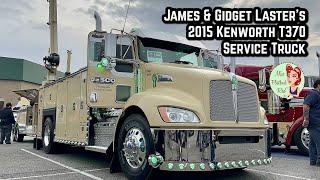 James & Gidget Laster’s 2015 Kenworth T370 Service Truck