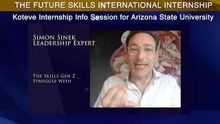 The Future Skills International Internship   Presentation for Arizona State University