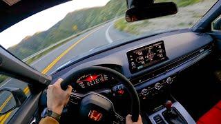 RIPPING THE CANYONS IN MY NEW FL5 CIVIC TYPE R! *Raw POV Driving*