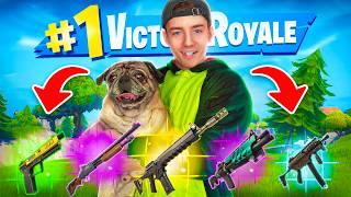 Mein HUND entscheidet ALLE WAFFEN in FORTNITE! 