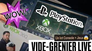 #76 VIDE GRENIER LIVE - UN SUPER LOT CONSOLE + JEUX et 2 COLLECTOR PS3