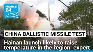 China says ICBM successfully tested in remote Pacific • FRANCE 24 English