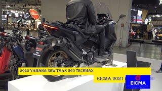 2022 Yamaha TMax 560 Tech Max  Walkaround Eicma 2021