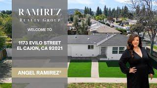 1173 Evilo Street El Cajon, CA 92021 | Angel Ramirez | San Diego Real Estate