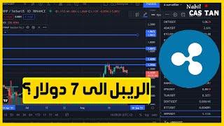 العملة الرقمية #الريبل الى 7 دولار