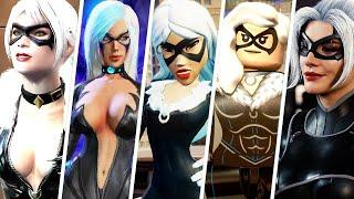 Black Cat Evolution in Spider-Man Games