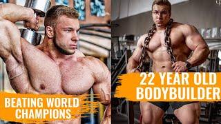 Good vito 22 year old bodybuilder beating World champions,vitaliy ugolnikov