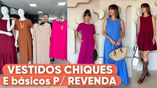 Vestidos chiques e básicos / ￼Confecção em Goiânia.