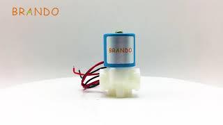 1/4'' NPT Plastic Body Water Dispenser RO SV Solenoid Valve For RO UV Pure System