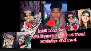 ROSE DAY  OF BABLI LIVE 