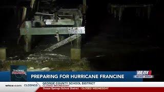 LIVE: Conditions on the Coast ahead of Hurricane Francine's landfall