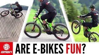 Are E-Bikes Fun?