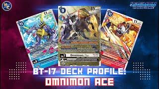 MIRACULOUS KNIGHT! BT-17 Omnimon Ace Deck Profile ft. Justin