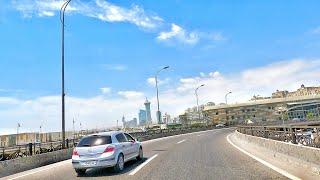 Baku, Driving tour - Azerbaijan (Summer June 21, 2021) 4k Ultra HD- Road Drive